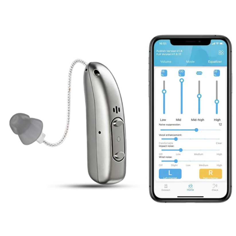 NESLEMY™ Smart, Self-Fitting Bluetooth Hearing Aids (App Controlled)