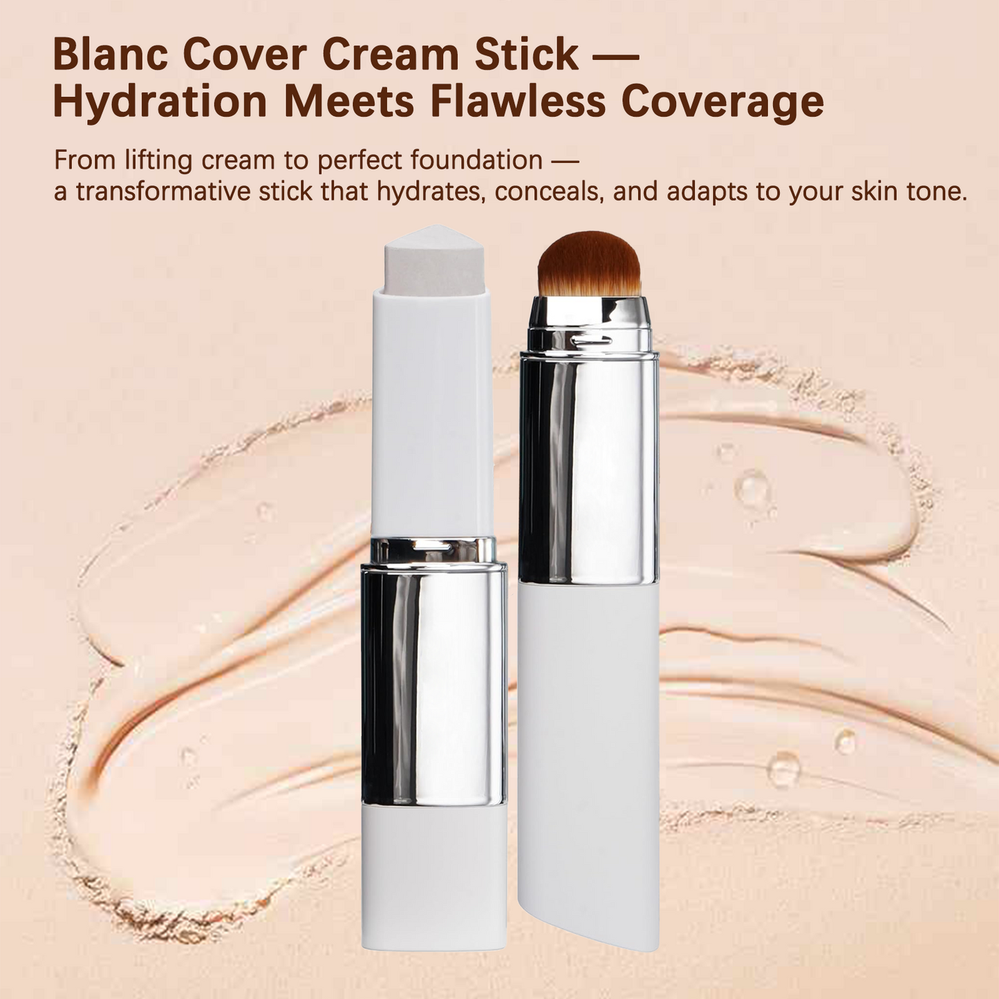 🔥Final 3 hours 75% off:🌸Color-Changing Cover Cream Stick Skincare meets makeup-SKU