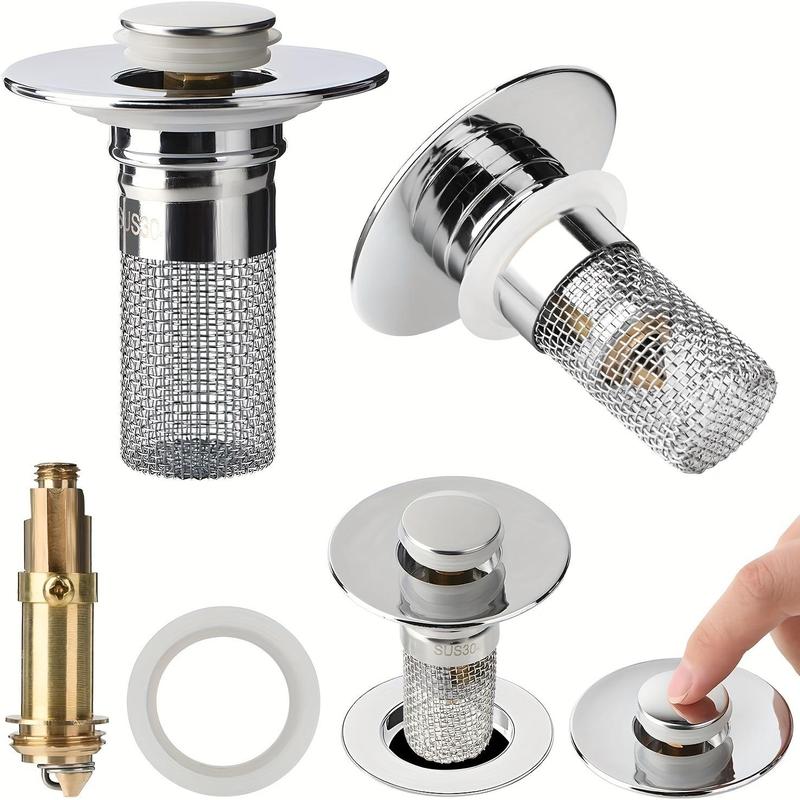 🔥Christmas promotion activities: Bathroom Sink  Universal Pop Up Sink Drain Filter