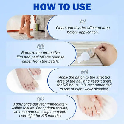 [Official Shop] Clinclii Fungus Nail Patches-Suitable for Solving Fungal Nails