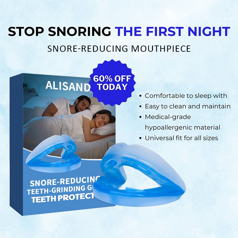 LAST DAY SALE 60% OFF ⏰ PerfectSleep Solution – Snore-Reducing & Teeth-Grinding Guard