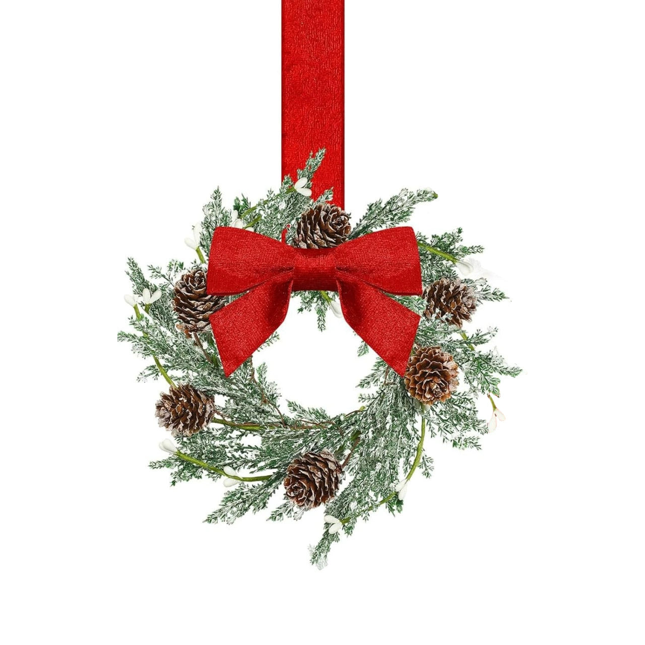 🎄 Christmas Sale 60% OFF – Festive Mini Wreaths for Every Corner